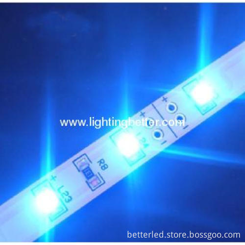 White PCB PU glue Waterproof SMD5050 Led strip,high quality